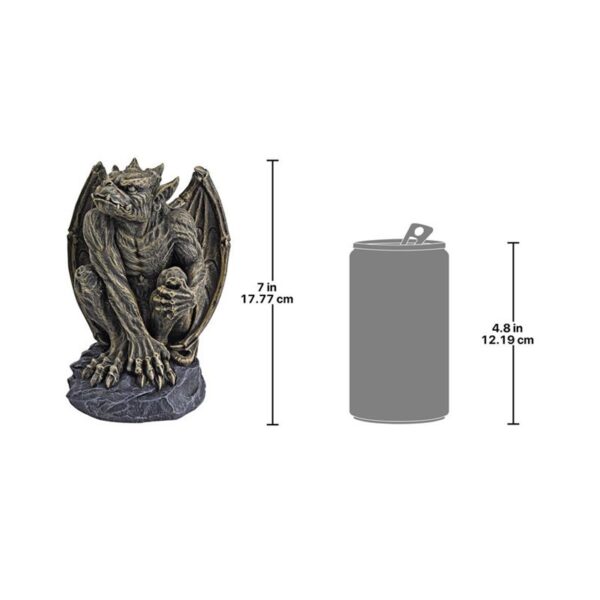 Design Toscano CL5199 4 1/2 Inch Medium Silas The Gargoyle Sentry Statue