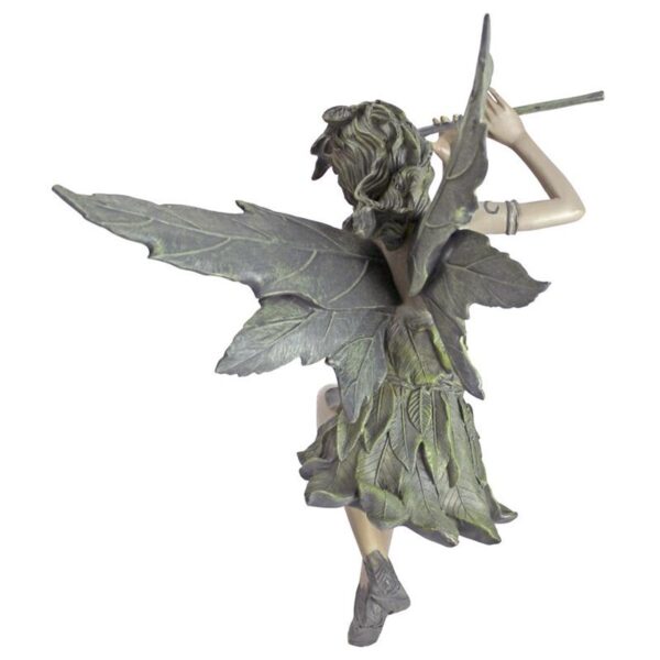 Design Toscano CL5276 10 1/2 Inch Fairy of the West Wind Sitter Statue