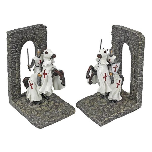 Design Toscano CL56503 3 1/2 Inch Kings Knights Bookends