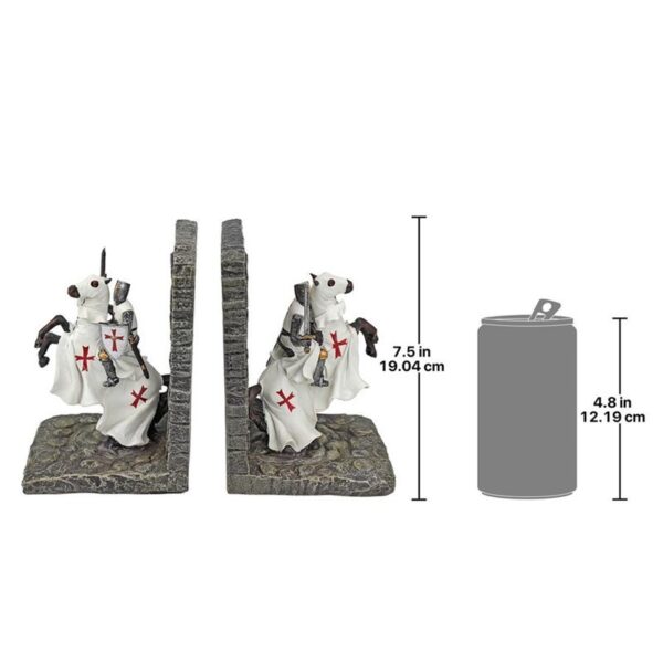 Design Toscano CL56503 3 1/2 Inch Kings Knights Bookends