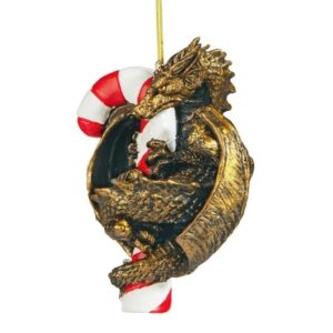 Design Toscano CL5801 2 Inch Dragon with a Sweet Tooth Ornament