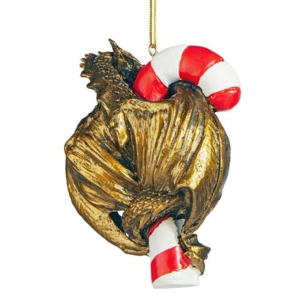 Design Toscano CL5801 2 Inch Dragon with a Sweet Tooth Ornament