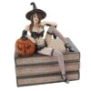 Design Toscano CL6092 6 1/2 Inch Halloween Temptress Witch Sitter Statue