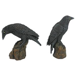 Design Toscano CL6170 4 1/2 Inch Mystic Night Raven Statues