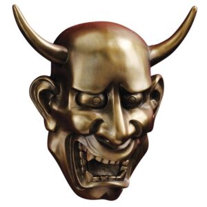 Design Toscano CL6296 8 1/2 Inch Noh Hannya Demon Wall Mask Plaque