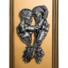 Design Toscano CL6655 8 1/2 Inch Steampunk Sweethearts Plaque