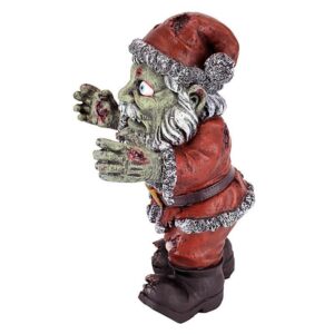 Design Toscano CL6691 7 1/2 Inch Zombie Claus Statue