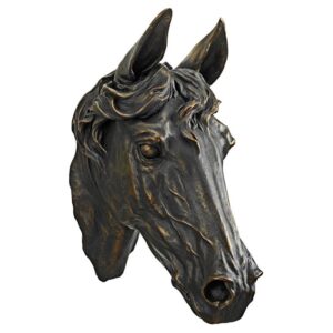 Design Toscano CL71 7 1/2 Inch Freedom Spirit Horse Wall Sculpture