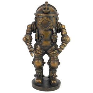 Design Toscano CL7321 4 Inch Tritonia Diving Suit Steampunk Statue