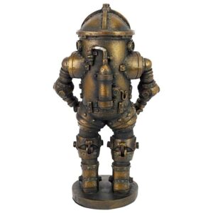 Design Toscano CL7321 4 Inch Tritonia Diving Suit Steampunk Statue