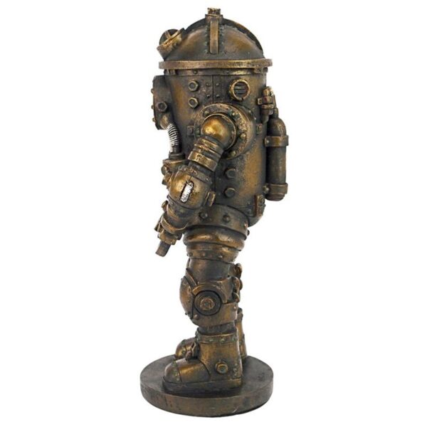 Design Toscano CL7321 4 Inch Tritonia Diving Suit Steampunk Statue