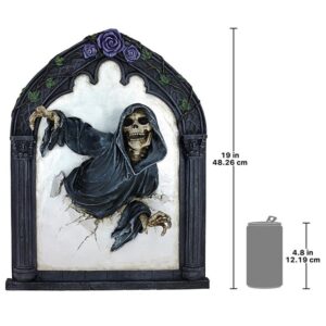 Design Toscano CL7819 15 Inch Grim Reflections Reaper Wall Sculpture