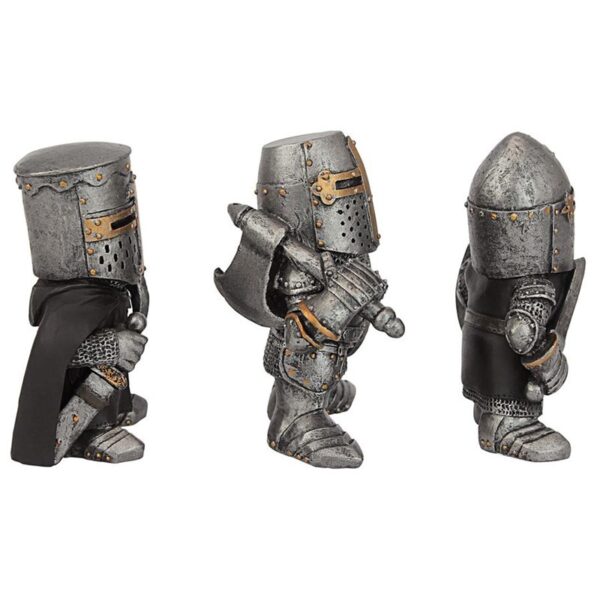 Design Toscano CL975722 3 Inch Medieval Knights, Set of 3