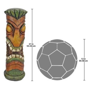 Design Toscano CS22650 7 Inch Moai Haku Hana Tiki