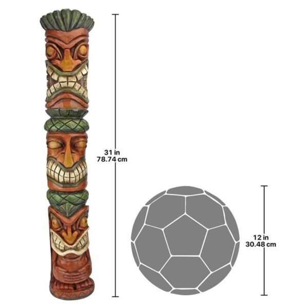 Design Toscano CS22670 5 1/2 Inch Moai Haku Pani Tiki