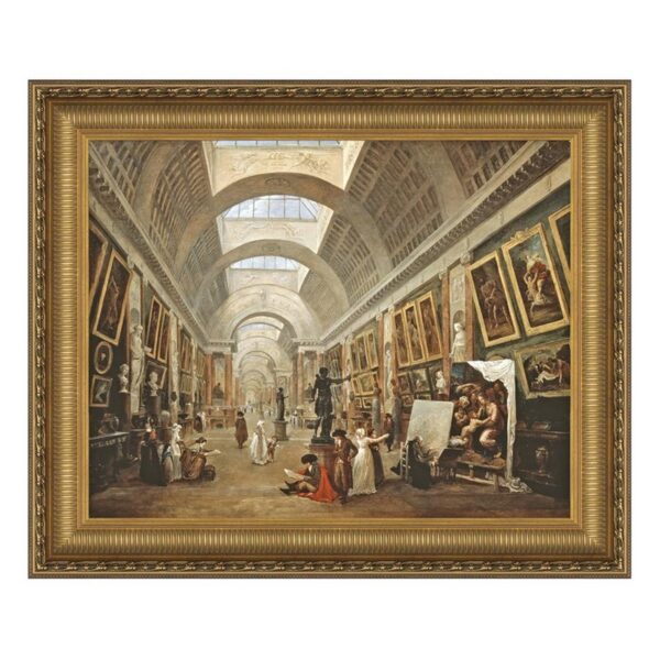 Design Toscano DA1104 48 1/4 Inch Project For The Disposition of The Grand Gallery 1796 Canvas Replica Painting - Grande