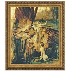 Design Toscano DA1214 36 1/4 Inch The Lament For Icarus 1898 Canvas Replica Painting - Grande