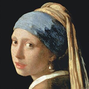 Design Toscano DA1441 22 1/4 Inch The Girl with a Pearl Earring 1665 Canvas Replica Painting - Small