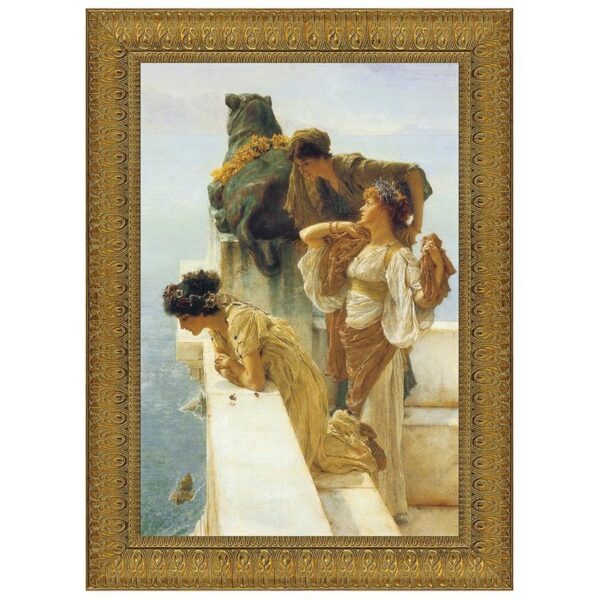 Design Toscano DA1642 21 1/2 Inch A Coign of Vantage 1895 Canvas Replica Painting - Medium