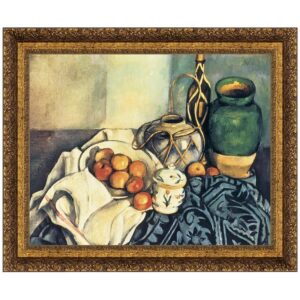 Design Toscano DA1752 27 Inch Still Life with Apples 1894 Canvas Replica Painting - Medium