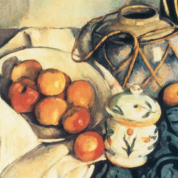 Design Toscano DA1752 27 Inch Still Life with Apples 1894 Canvas Replica Painting - Medium