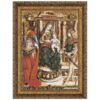 Design Toscano DA1781 12 1/2 Inch La Madonna Della Rondine 1490 Canvas Replica Painting - Small