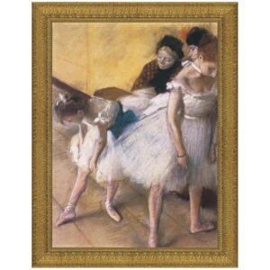 Design Toscano DA1833 31 1/2 Inch Before The Rehearsal 1880 Canvas Replica Painting - Large