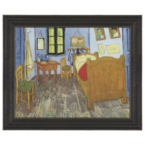 Design Toscano DA1842 27 1/2 Inch The Bedroom 1889 Canvas Replica Painting - Medium