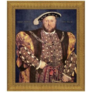 Design Toscano DA1851 15 Inch Henry VIII 1540 Canvas Replica Painting - Small