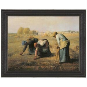 Design Toscano DA1892 27 1/2 Inch The Gleaners 1857 Canvas Replica Painting - Medium