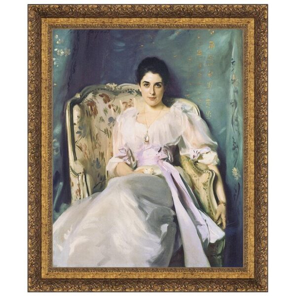 Design Toscano DA1953 32 1/2 Inch Lady Agnew of Lochnaw 1893 Canvas Replica Painting - Large