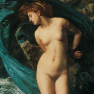 Design Toscano DA2282 22 Inch Andromeda 1869 Canvas Replica Painting - Medium