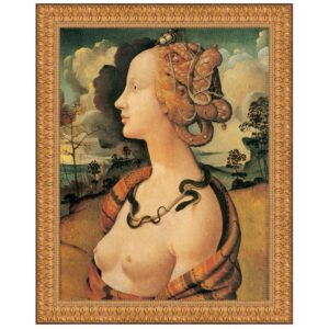 Design Toscano DA2294 39 Inch Portrait of Simonetta Vespucci 1480 Canvas Replica Painting - Grande