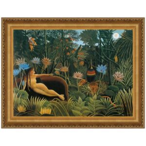 Design Toscano DA2331 17 1/4 Inch The Dream 1910 Canvas Replica Painting - Small