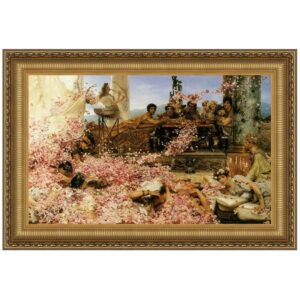 Design Toscano DA2424 49 1/4 Inch The Roses of Heliogabalus 1888 Canvas Replica Painting - Grande