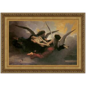 Design Toscano DA2481 17 1/4 Inch a Soul Brought To Heaven 1878 Canvas Replica Painting - Small