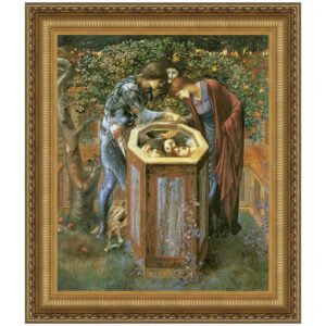 Design Toscano DA2524 39 3/4 Inch The Baleful Head 1886 Canvas Replica Painting - Grande