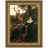 Design Toscano DA2543 32 3/4 Inch Chivalry 1885 Canvas Replica Painting - Large