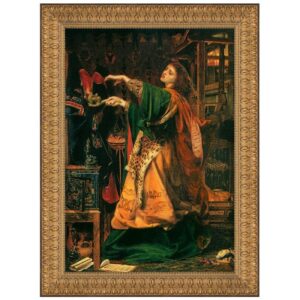 Design Toscano DA2634 36 Inch Morgan Le Fay 1864 Canvas Replica Painting - Grande