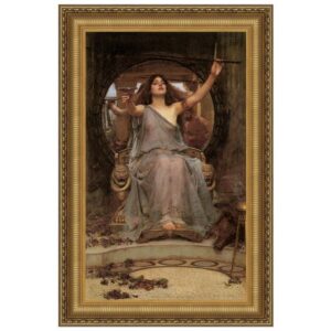 Design Toscano DA2703 24 1/4 Inch Circe Offering The Cup To Ulysses 1891 Canvas Replica Painting - Large