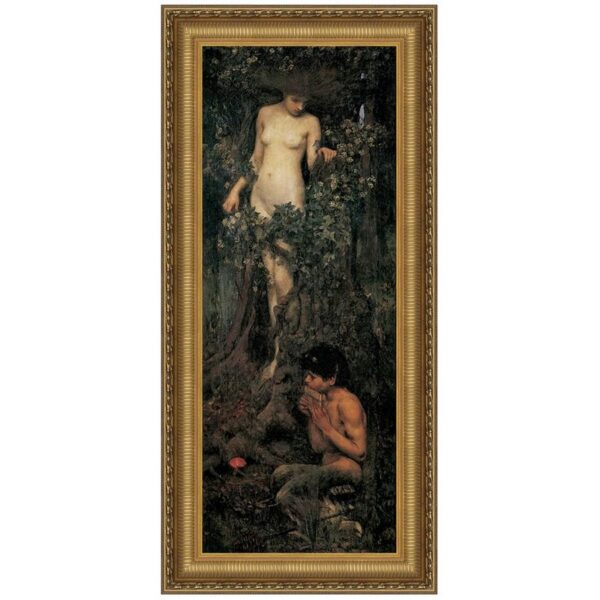 Design Toscano DA2714 23 3/4 Inch a Hamadryad 1893 Canvas Replica Painting - Grande