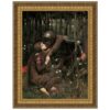 Design Toscano DA2721 14 3/4 Inch La Belle Dame Sans Merci 1893 Canvas Replica Painting - Small