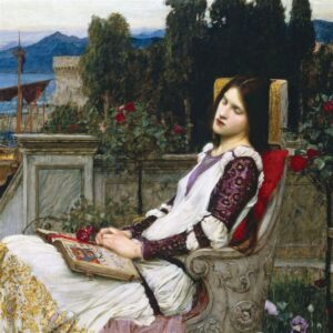 Design Toscano DA2742 29 1/4 Inch St Cecilia 1895 Canvas Replica Painting - Medium