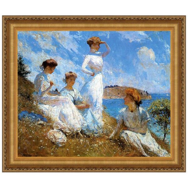 Design Toscano DA3493 37 1/4 Inch Summer 1909 Canvas Replica Painting - Large