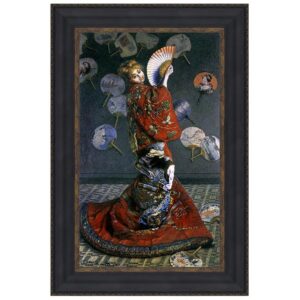 Design Toscano DA3972 18 1/4 Inch La Japonaise 1876 Canvas Replica Painting - Medium