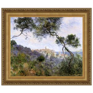 Design Toscano DA4102 28 1/4 Inch Bordighera Italy 1884 Canvas Replica Painting - Medium