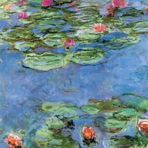 Design Toscano DA4182 22 3/4 Inch Water Lilies 1917 Canvas Replica Painting - Medium