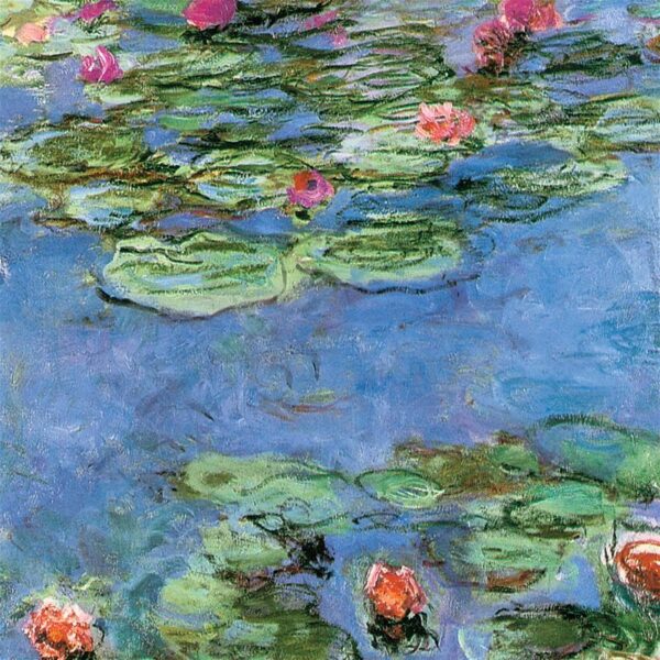 Design Toscano DA4183 26 1/4 Inch Water Lilies 1917 Canvas Replica Painting - Large