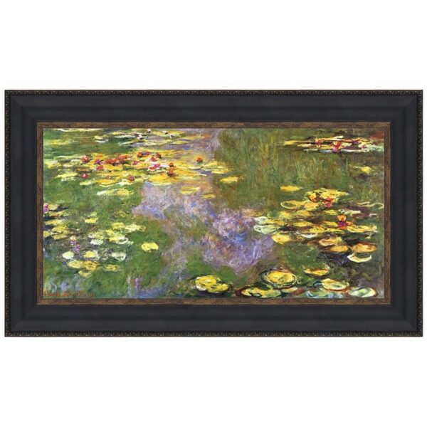 Design Toscano DA4192 26 3/4 Inch Water Lilies 1919 Canvas Replica Painting - Medium