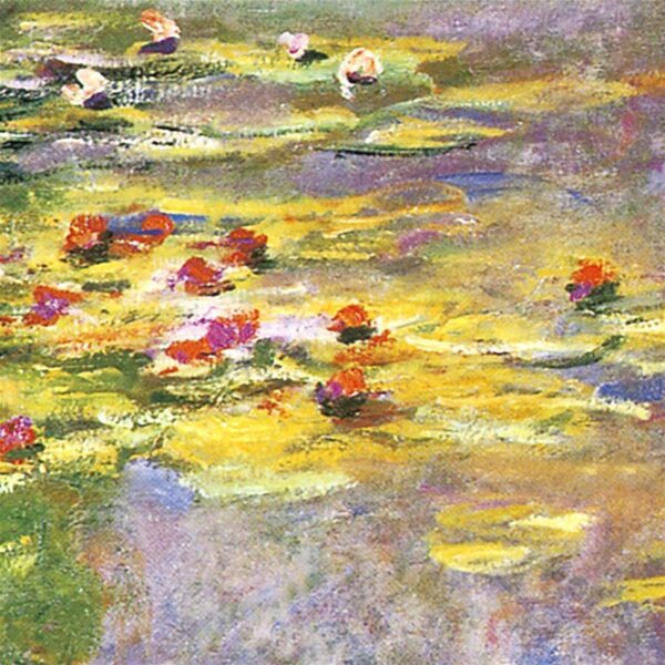 Design Toscano DA4193 35 3/4 Inch Water Lilies 1919 Canvas Replica Painting - Large